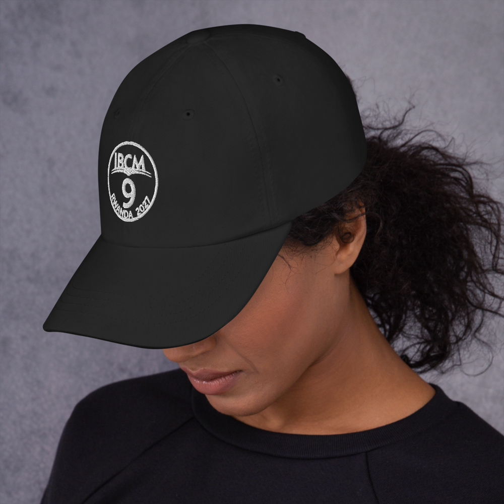 Baseball cap unisex white logo - IBCM9/Rwandaful (Colours)