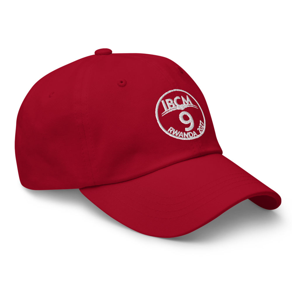 Baseball cap unisex white logo - IBCM9/Rwandaful (Colours)