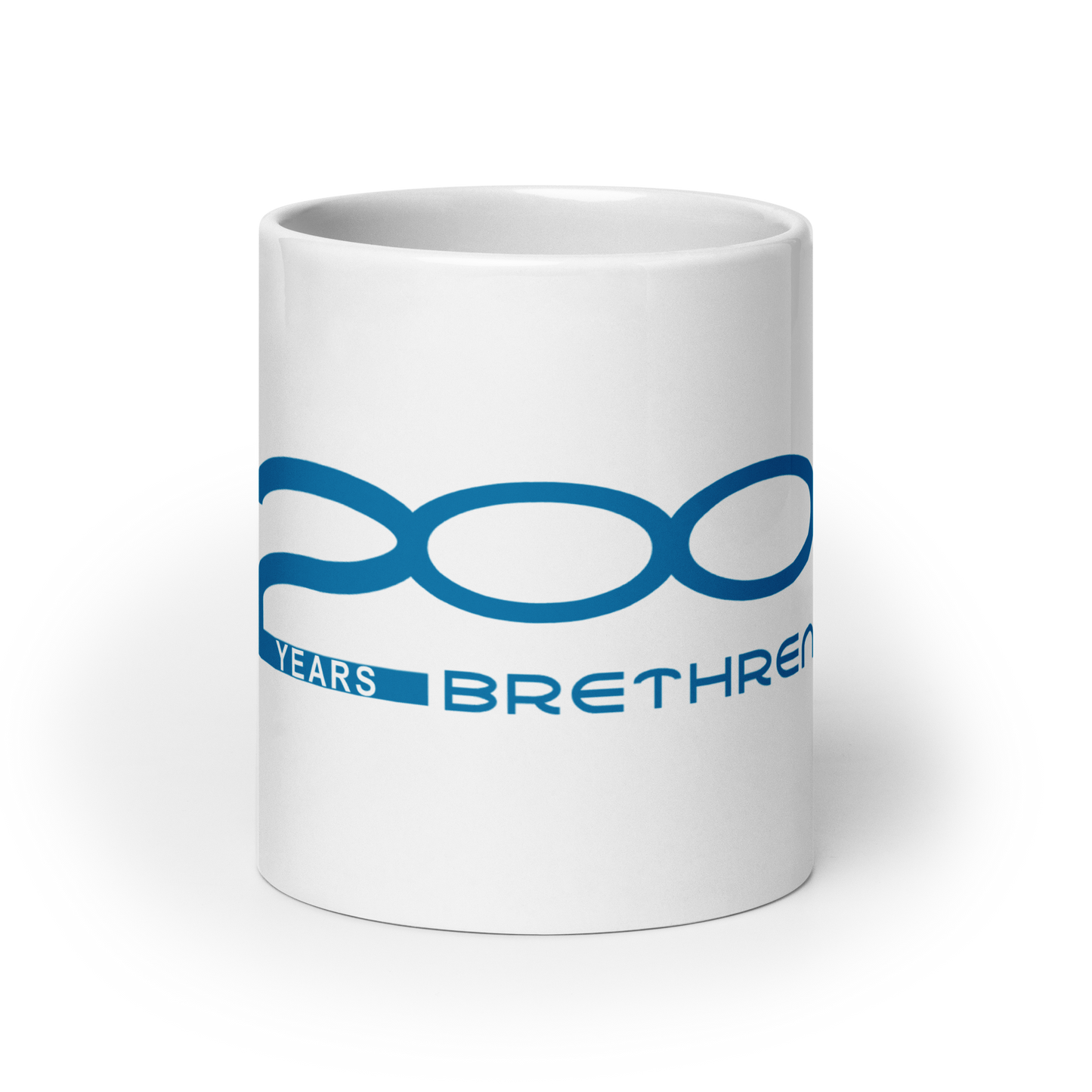 White glossy mug - 200 Years Brethren (3 sizes)