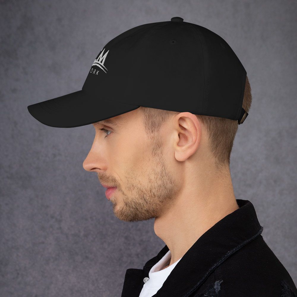 Baseball cap unisex white logo - IBCM Network/UiM (Unity is Mission) (Colours)