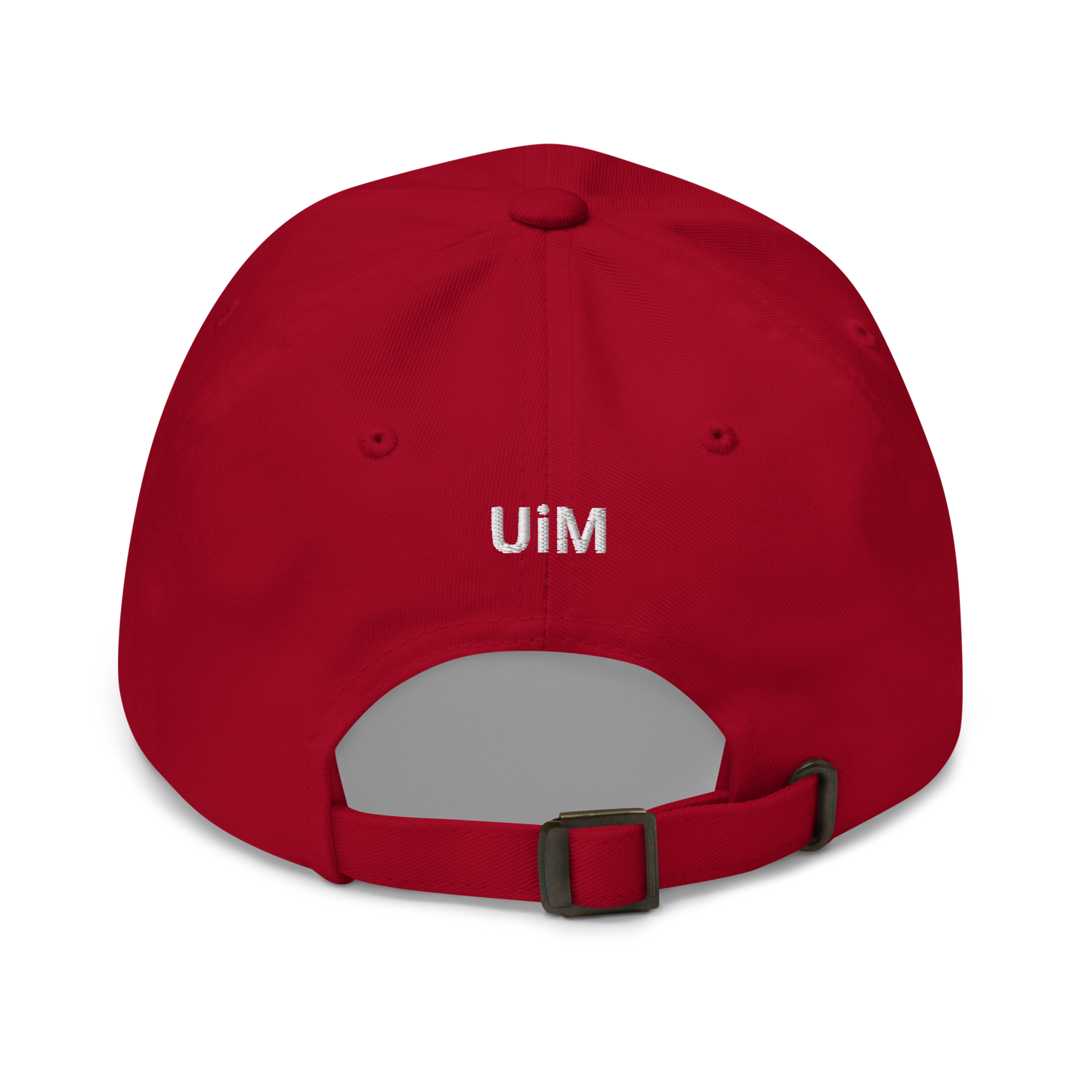 Baseball cap unisex white logo - IBCM Network/UiM (Unity is Mission) (Colours)