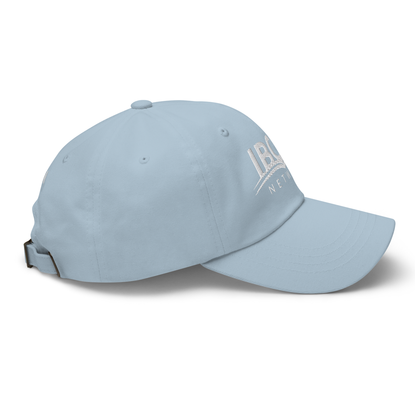 Baseball cap unisex white logo - IBCM Network/UiM (Unity is Mission) (Colours)